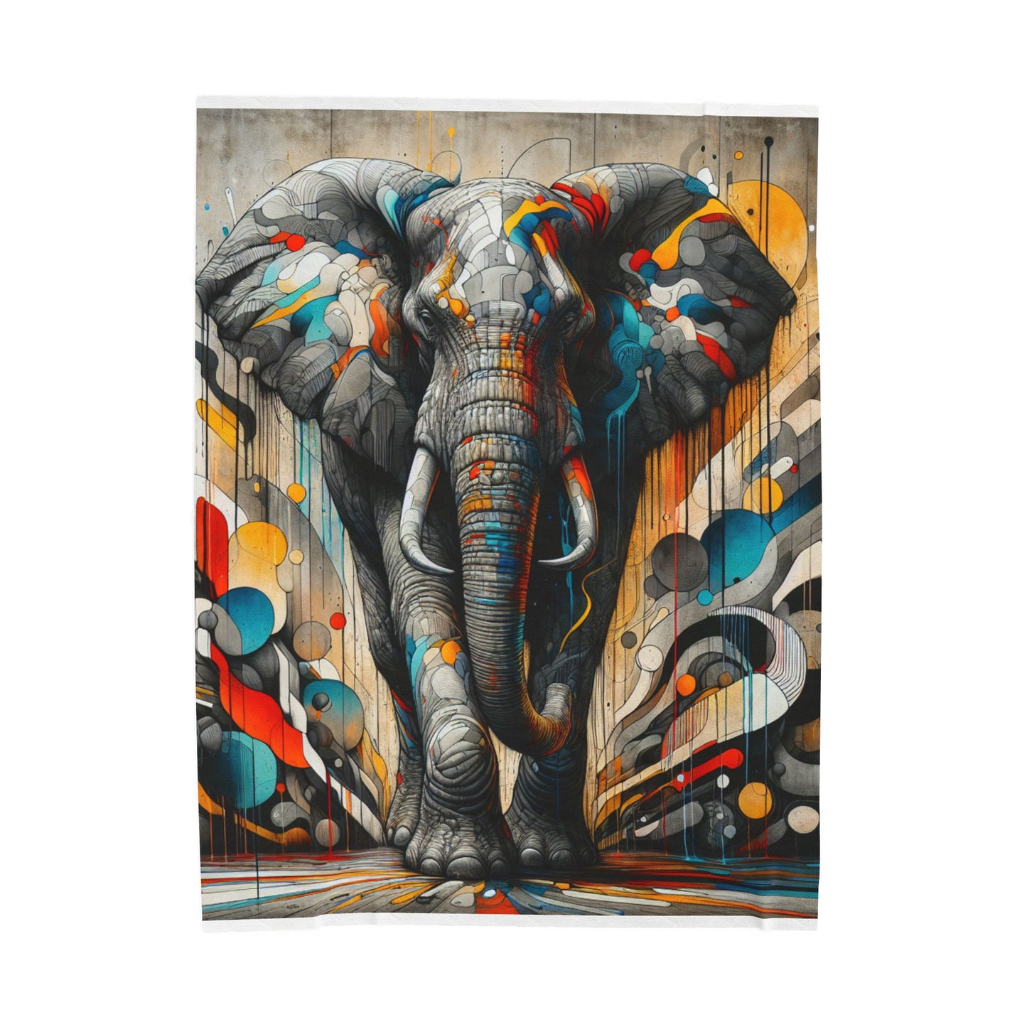 Concrete Jungle Rhapsody- Plush Blanket