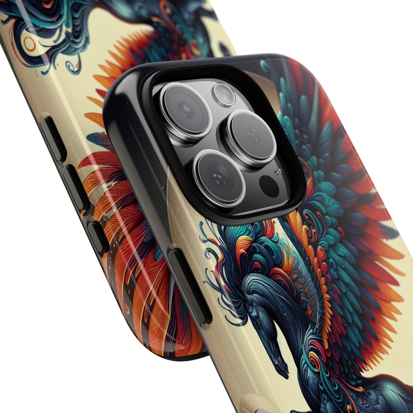 Winged Fantasy in Motion - Phone Case