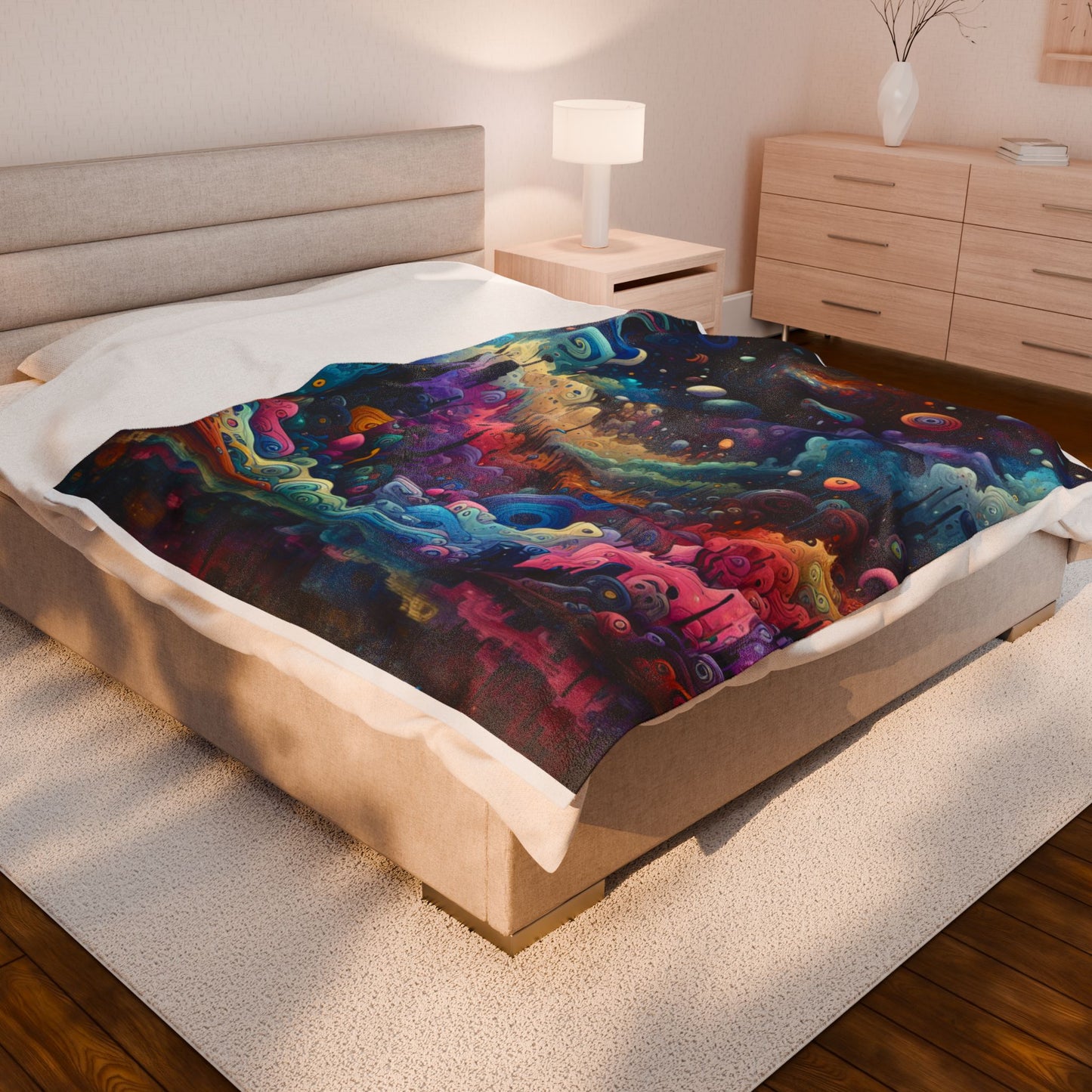 Interstellar Imagination- Plush Blanket
