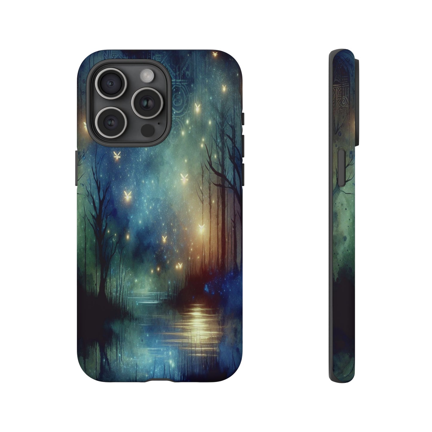Starlit Fantasy Forest - Phone Case