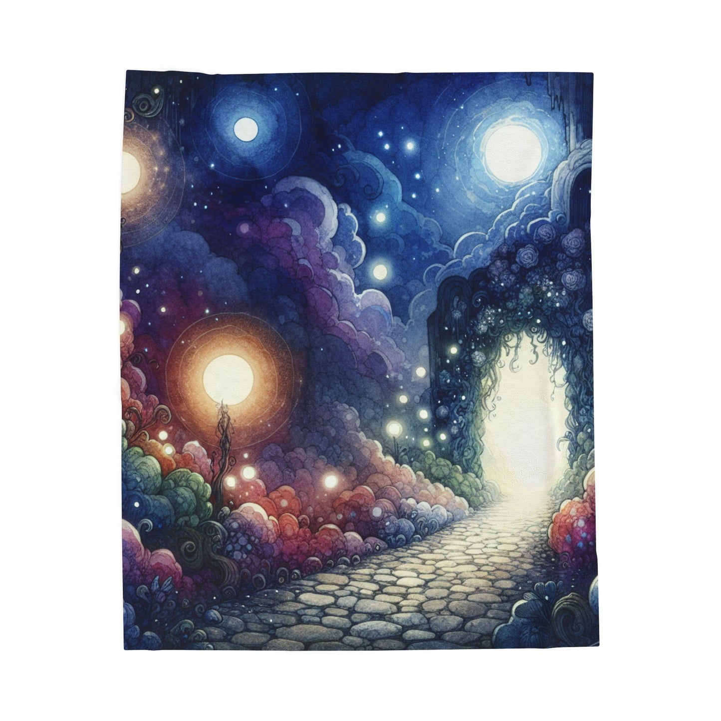Celestial Pathway - Plush Blanket
