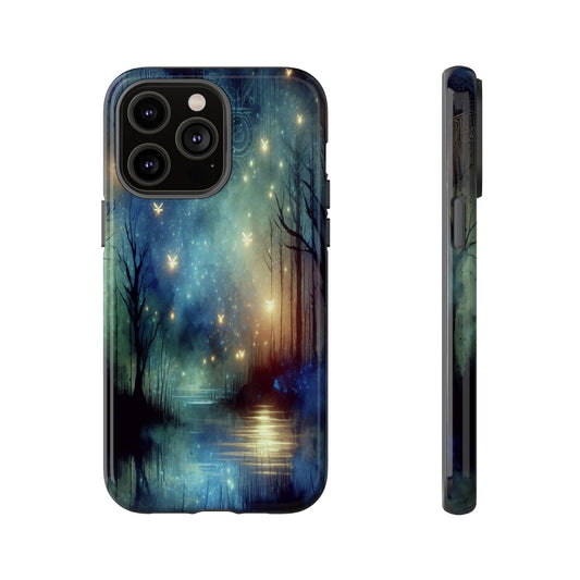 Starlit Fantasy Forest - Phone Case