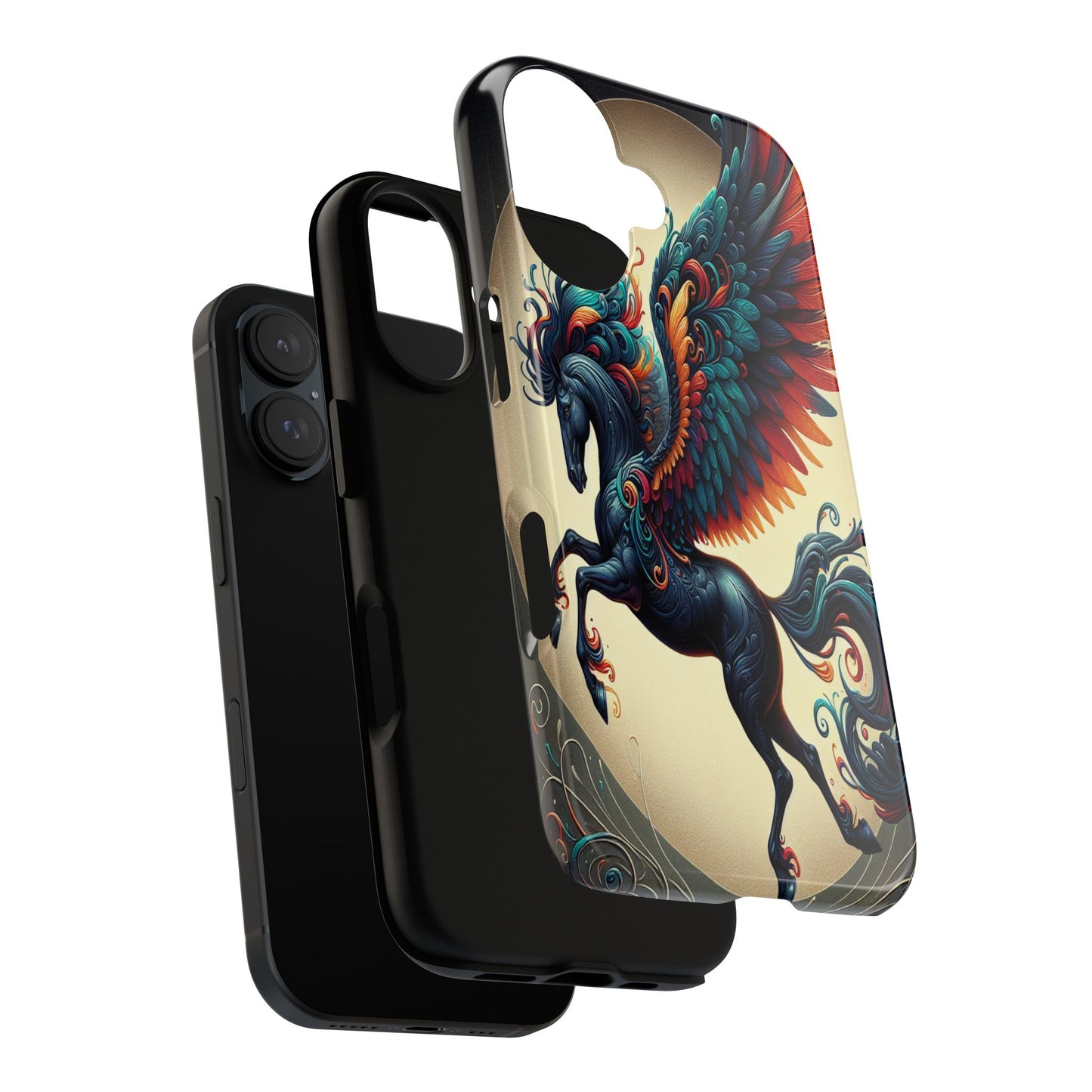 Winged Fantasy in Motion - Phone Case