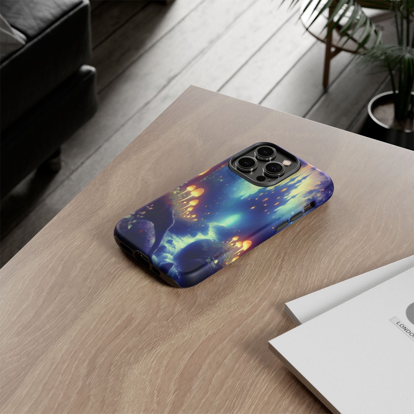 The Luminous Forest Path - Phone Case