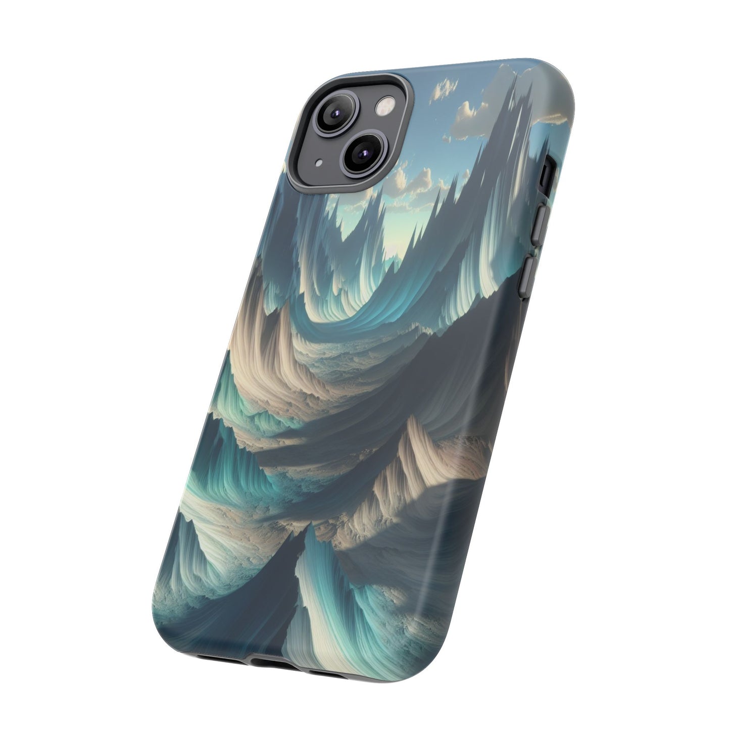 Whispering Peaks of Imagination - Phone Case