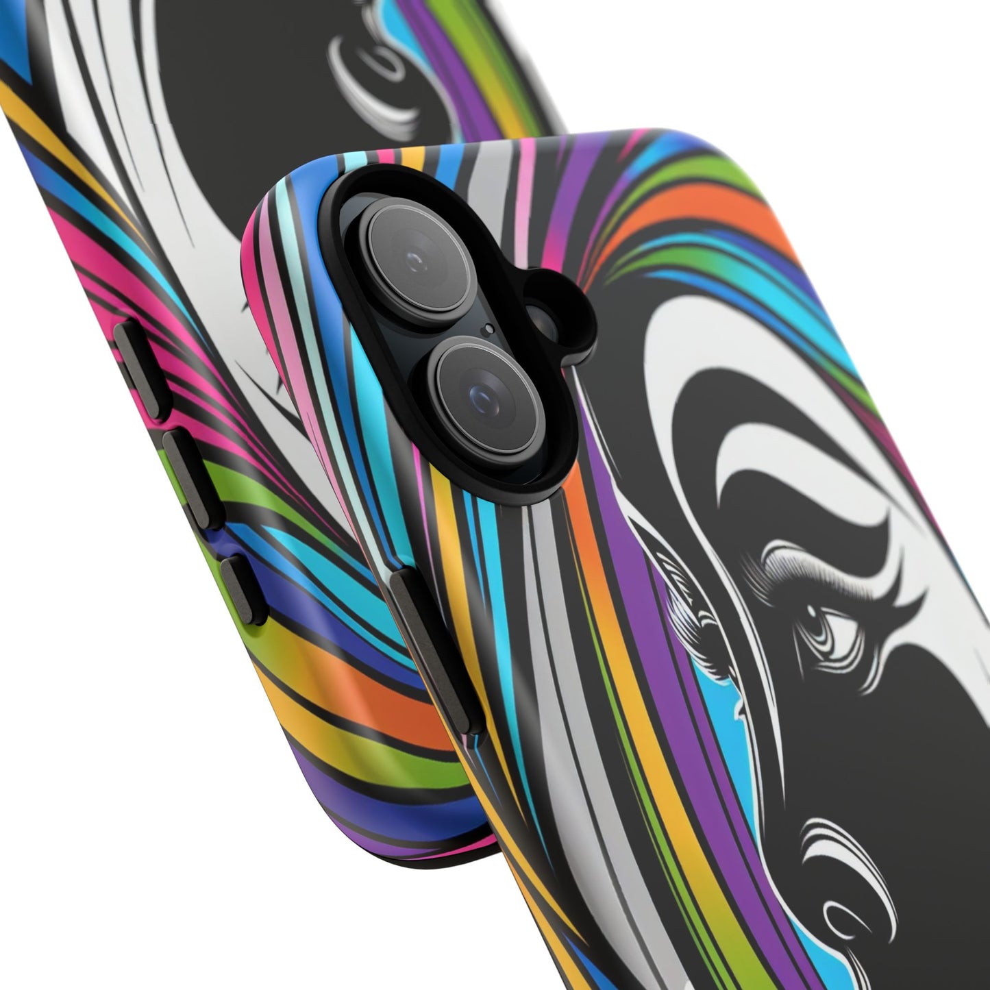 Colorful Portrait Fusion - Phone Case