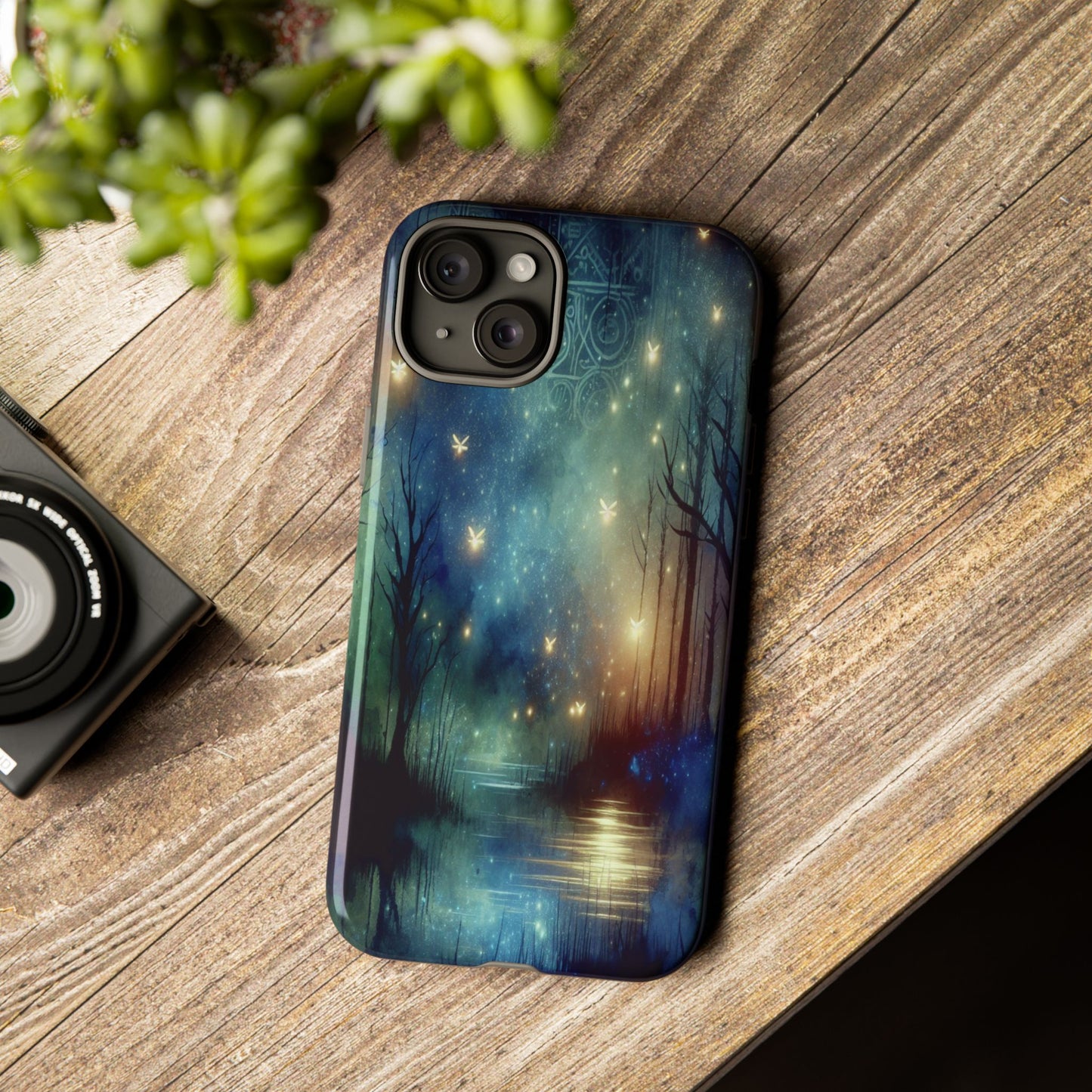Starlit Fantasy Forest - Phone Case