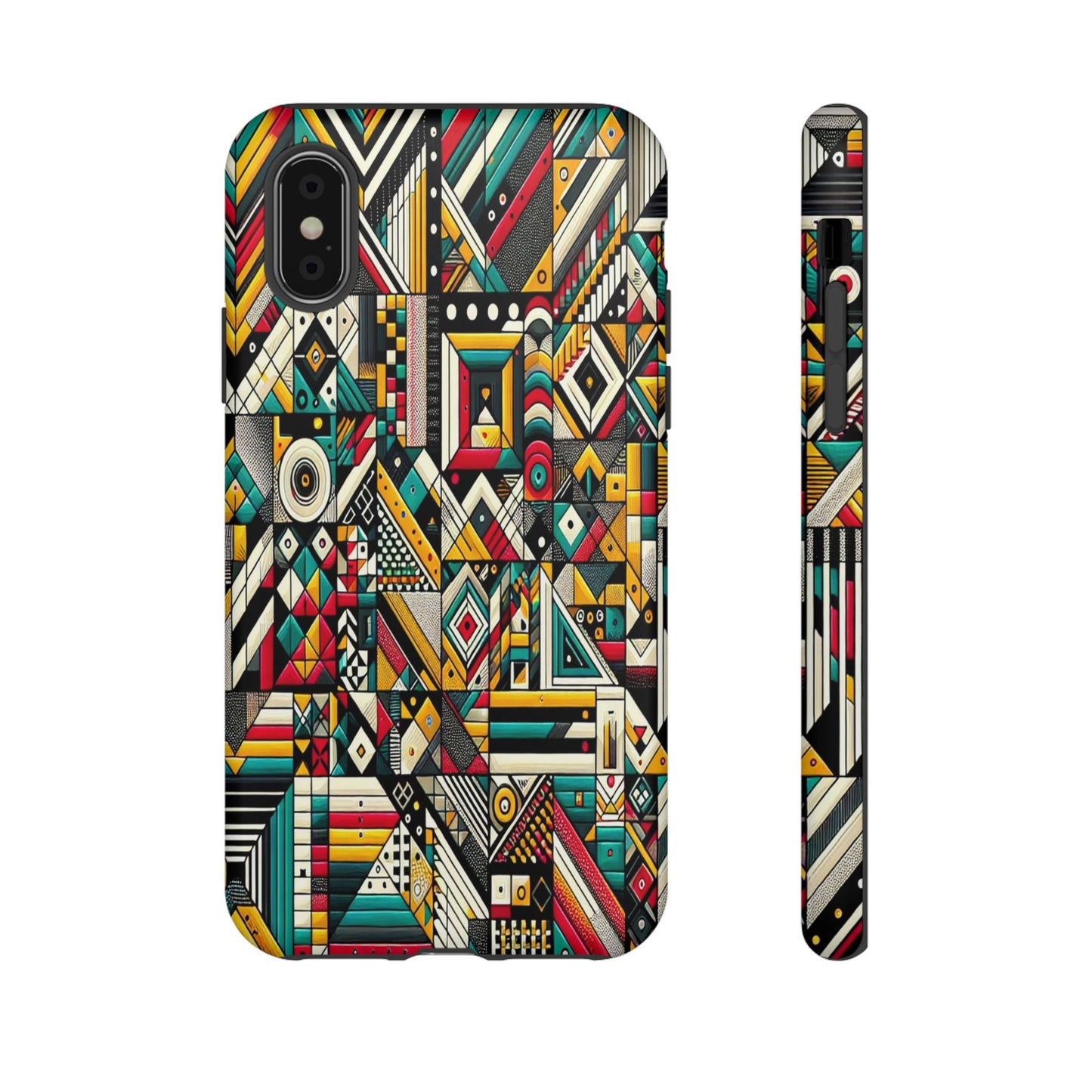 Custom ProtectiveGeometric KaleidoscopeIphone Case Compatible With Iphone 16 15 14 - Phone Cover