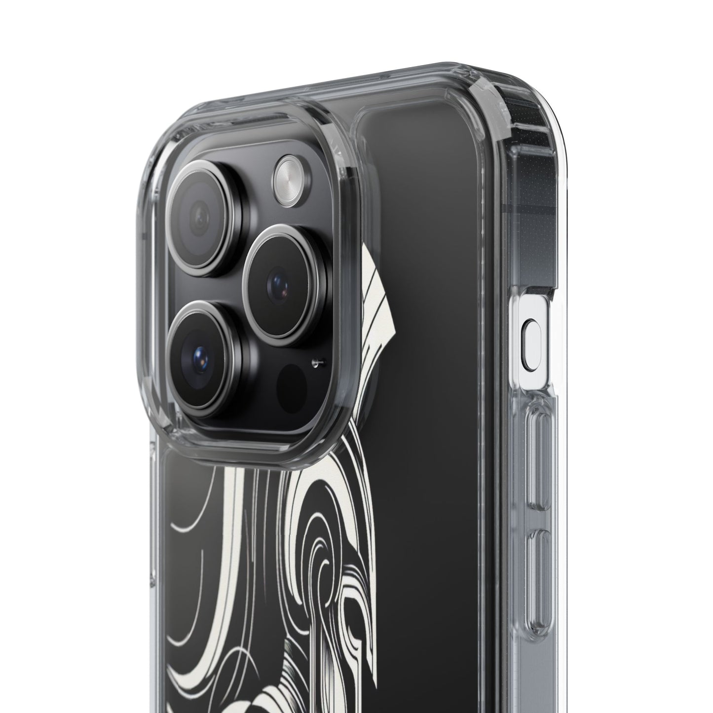 Transparent Timeless Sentinel Iphone Case Compatible With Iphone 16 15 14 - Clear Phone Cover