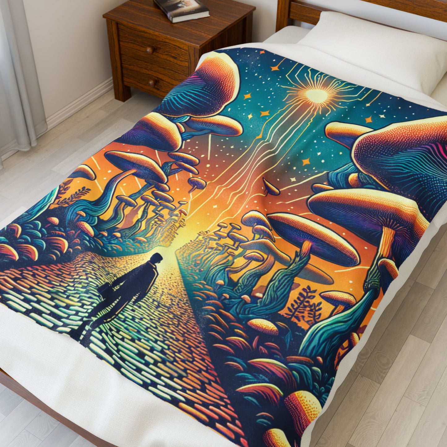 Path of Enchantment - Plush Blanket