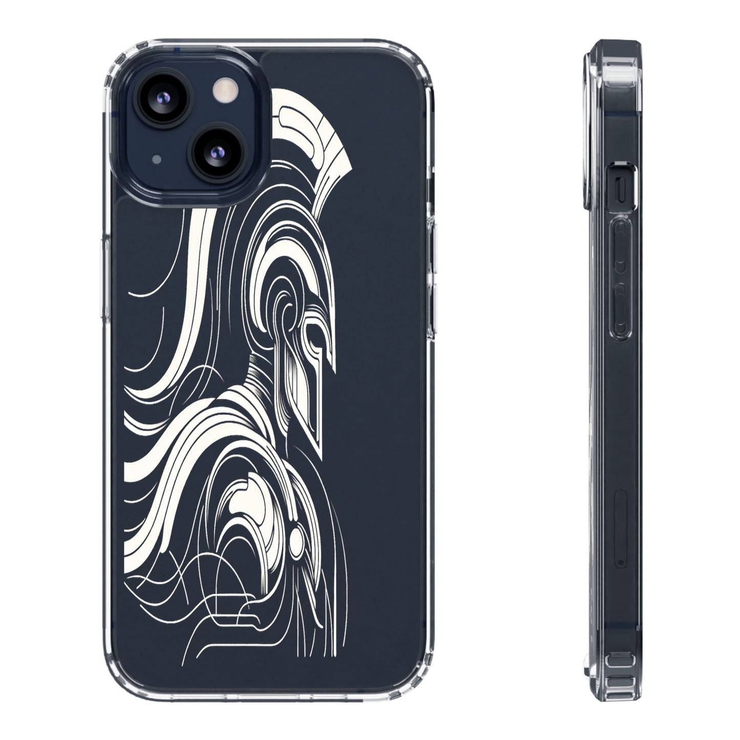 Transparent Timeless Sentinel Iphone Case Compatible With Iphone 16 15 14 - Clear Phone Cover