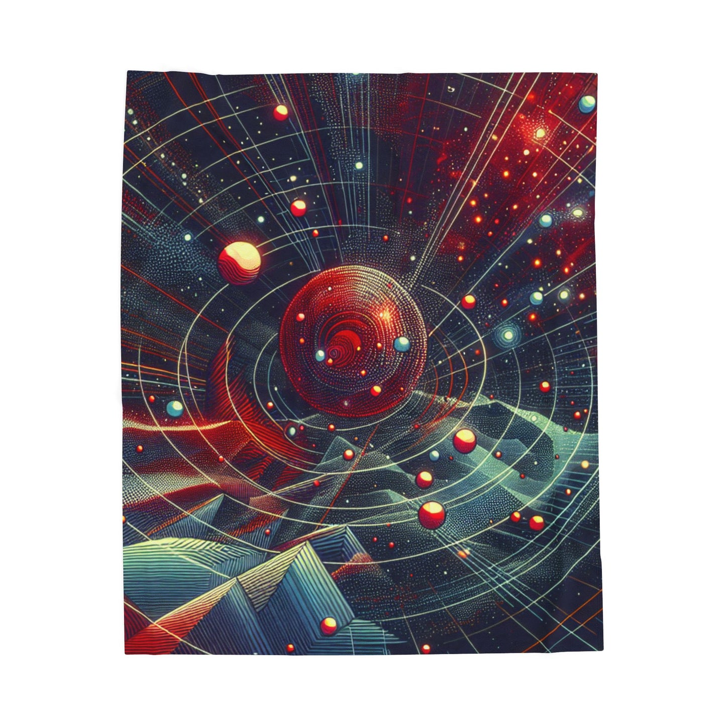 Galactic Odyssey - Plush Blanket