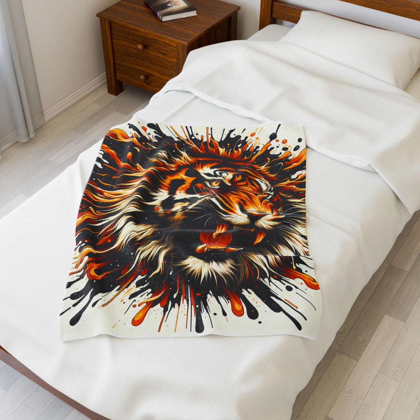 Fierce Essence Unleashed - Plush Blanket