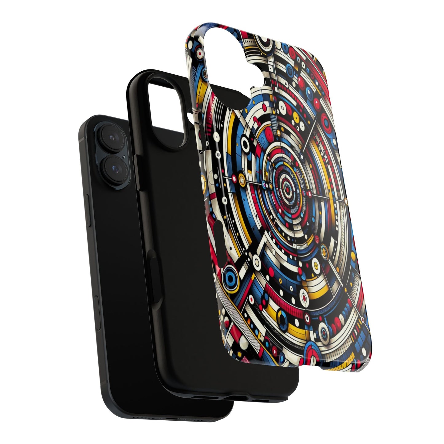 Kaleidoscope of Geometry and Color - Phone Case