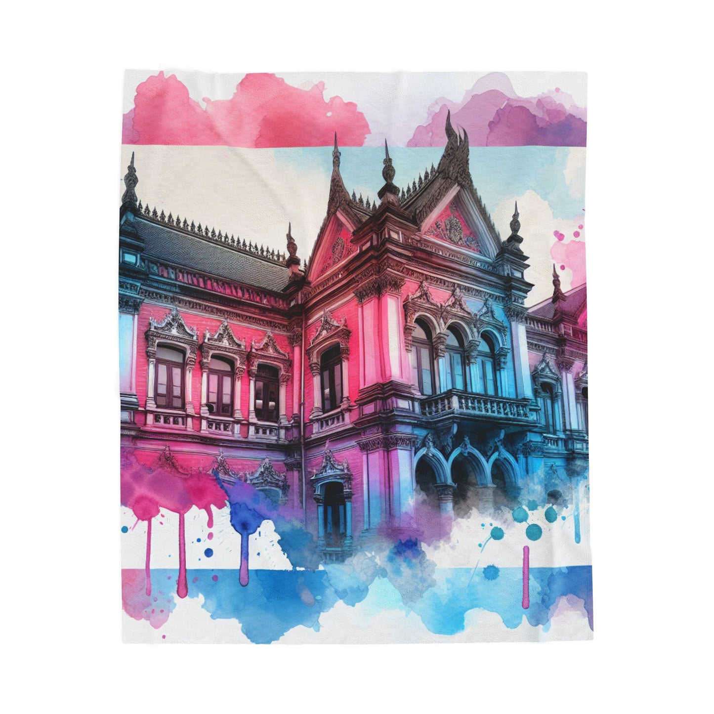 Castle of Vibrance - Plush Blanket