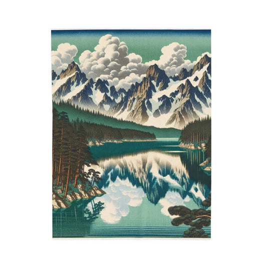 Reflections of Tranquility - Plush Blanket