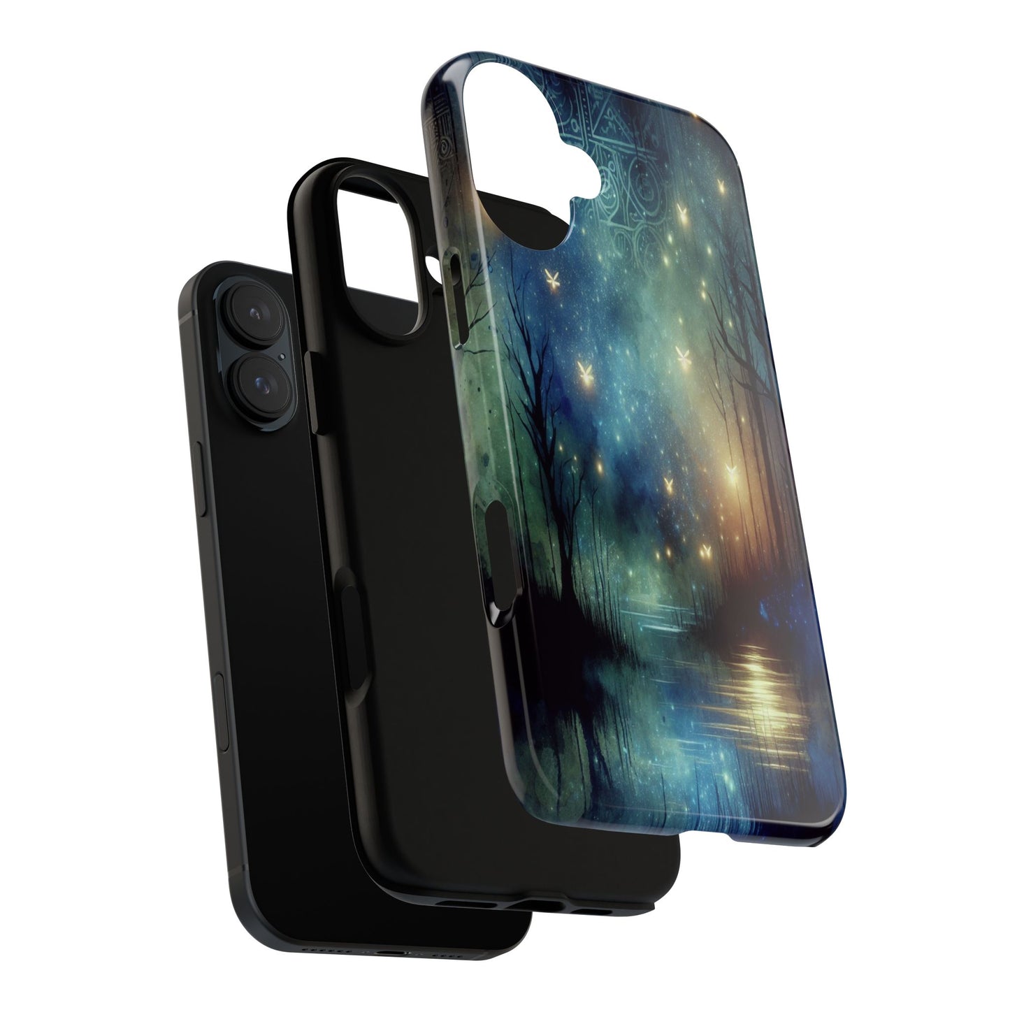 Starlit Fantasy Forest - Phone Case
