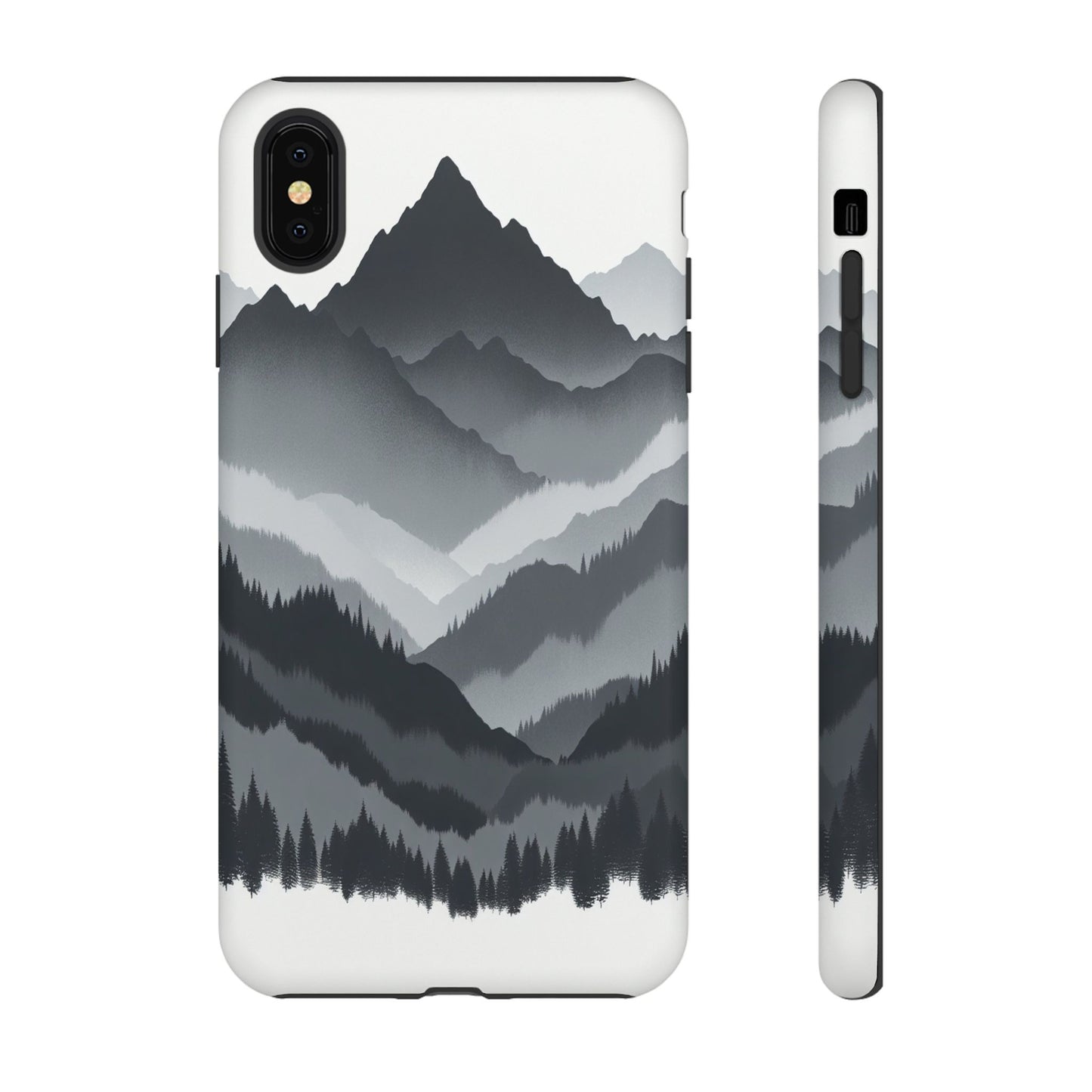 Layers of Misty Peaks - Phone Case