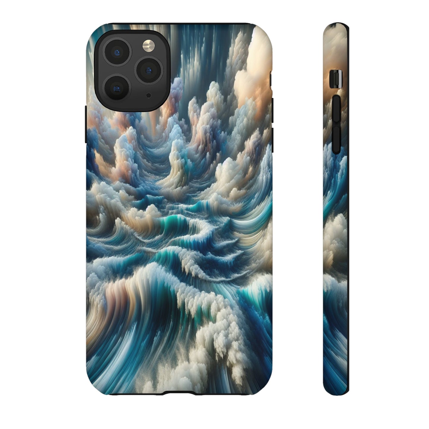 Waves of Clouded Light - Phone Case