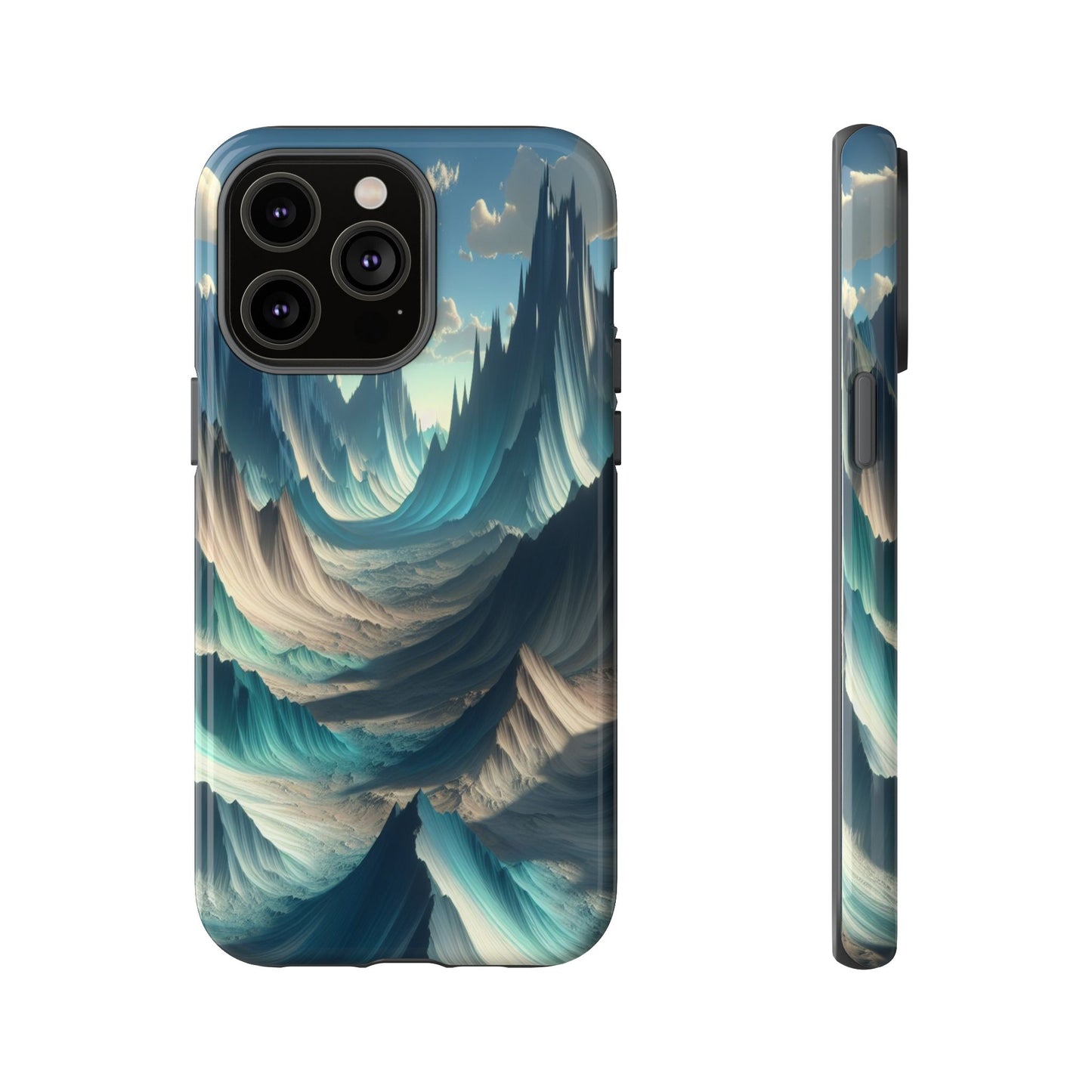 Whispering Peaks of Imagination - Phone Case