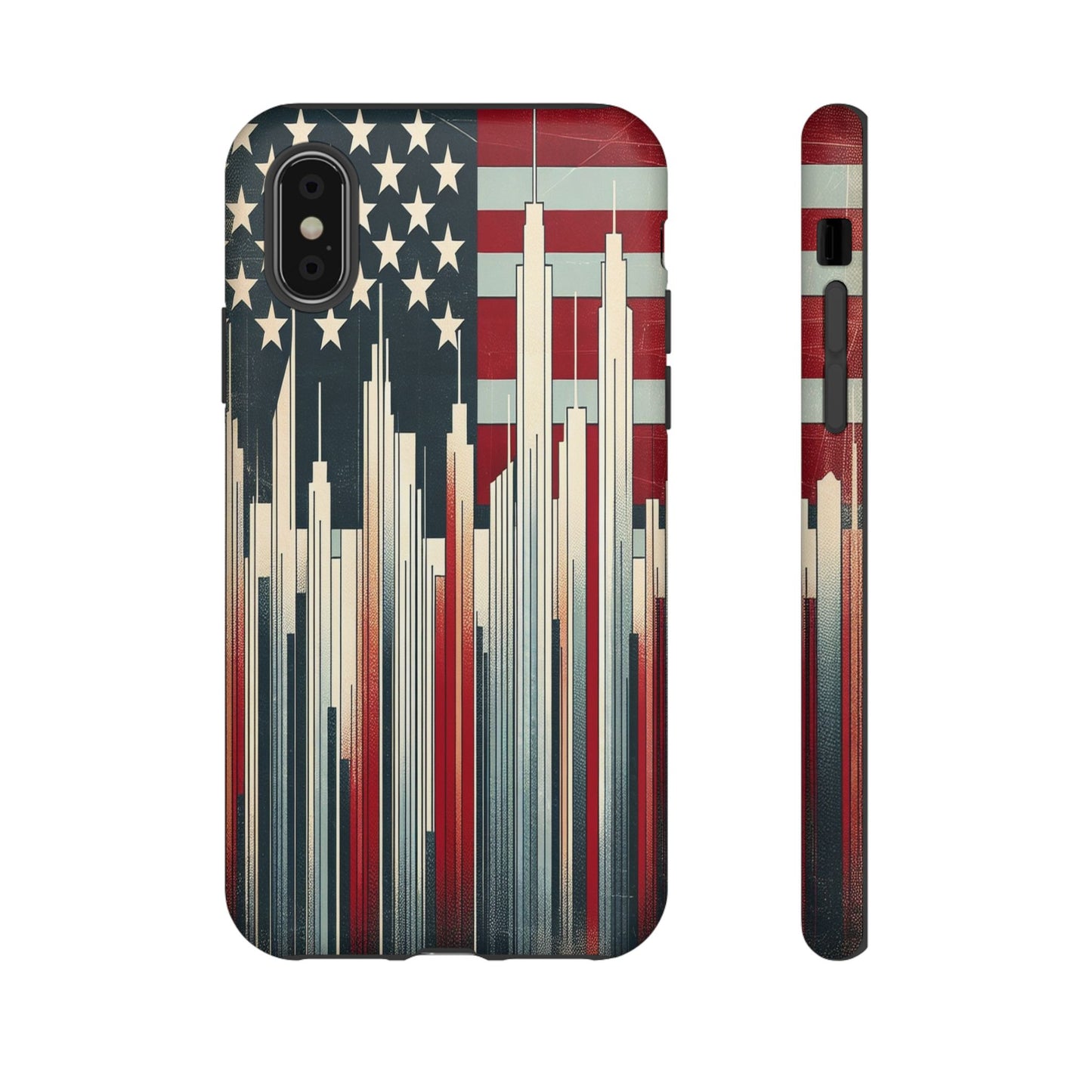 Skyline and Stars Unite - Phone Case