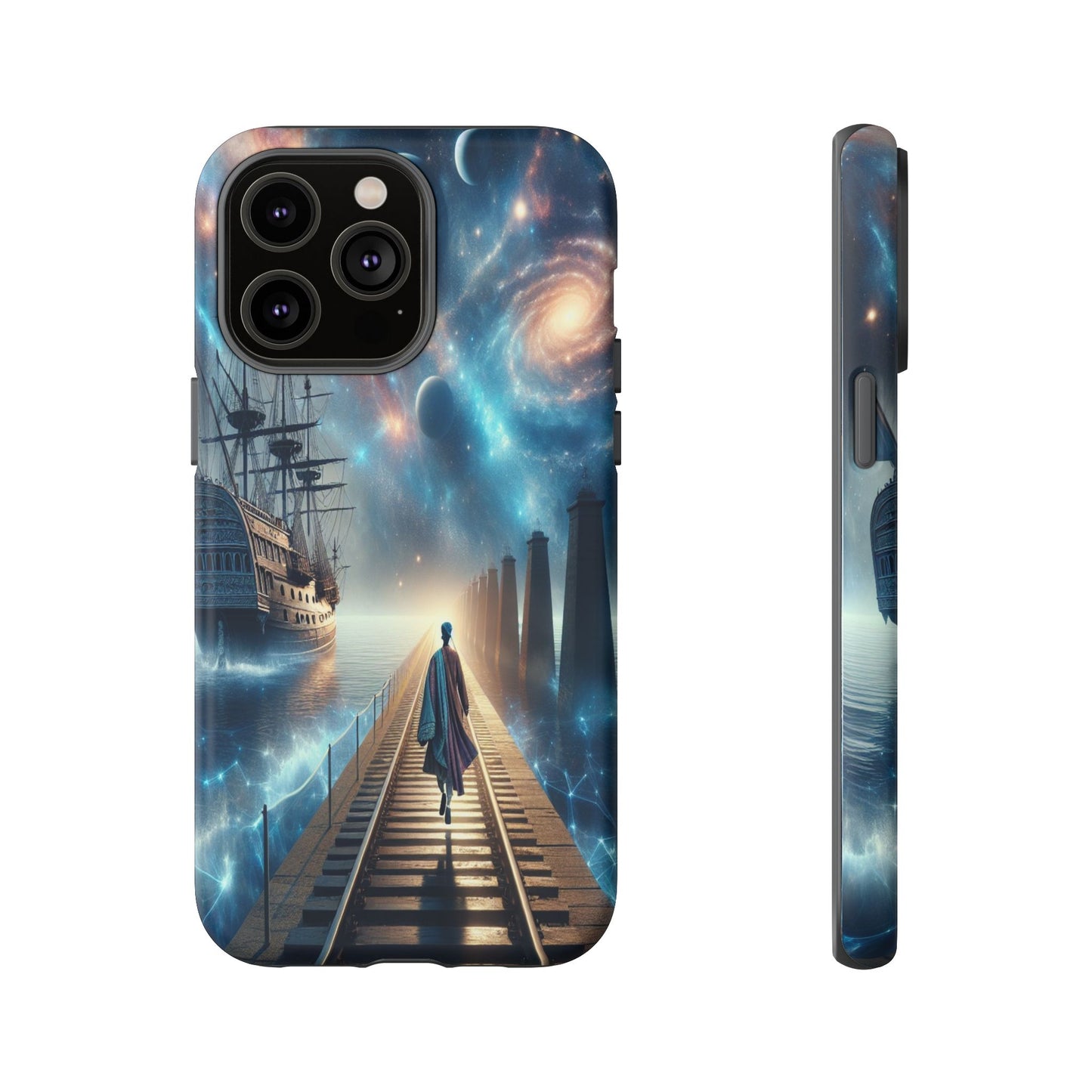 Protective Journey Through the Stars Iphone Case Compatible With Iphone 16 15 14 - Phone Cover