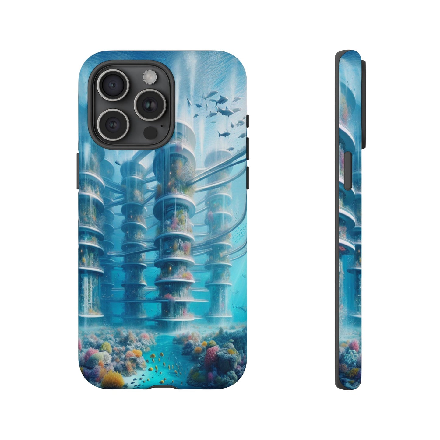 Custom ProtectiveUnderwater Oasis OdysseyIphone Case Compatible With Iphone 16 15 14 - Phone Cover