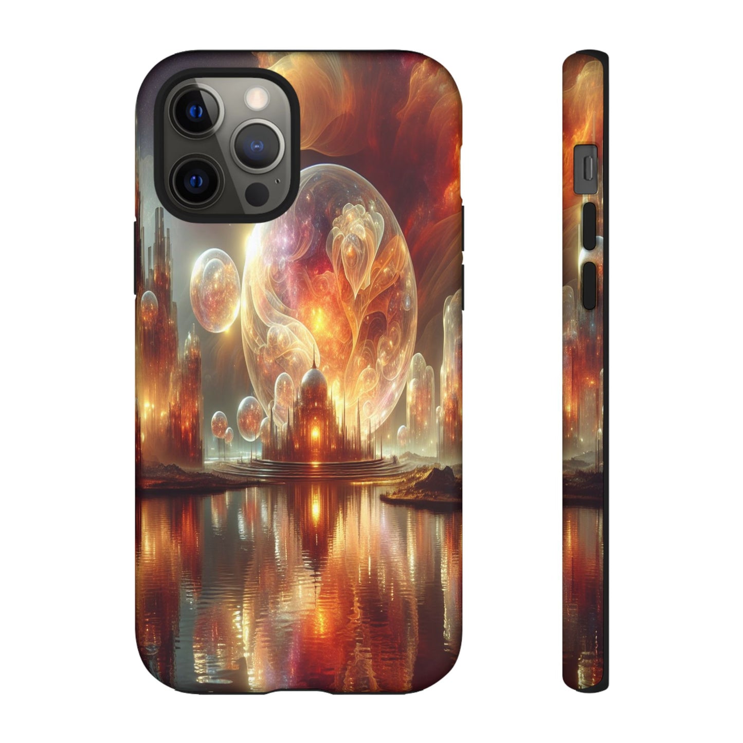 Protective Celestial Dreamscape Iphone Case Compatible With Iphone 16 15 14 - Phone Cover