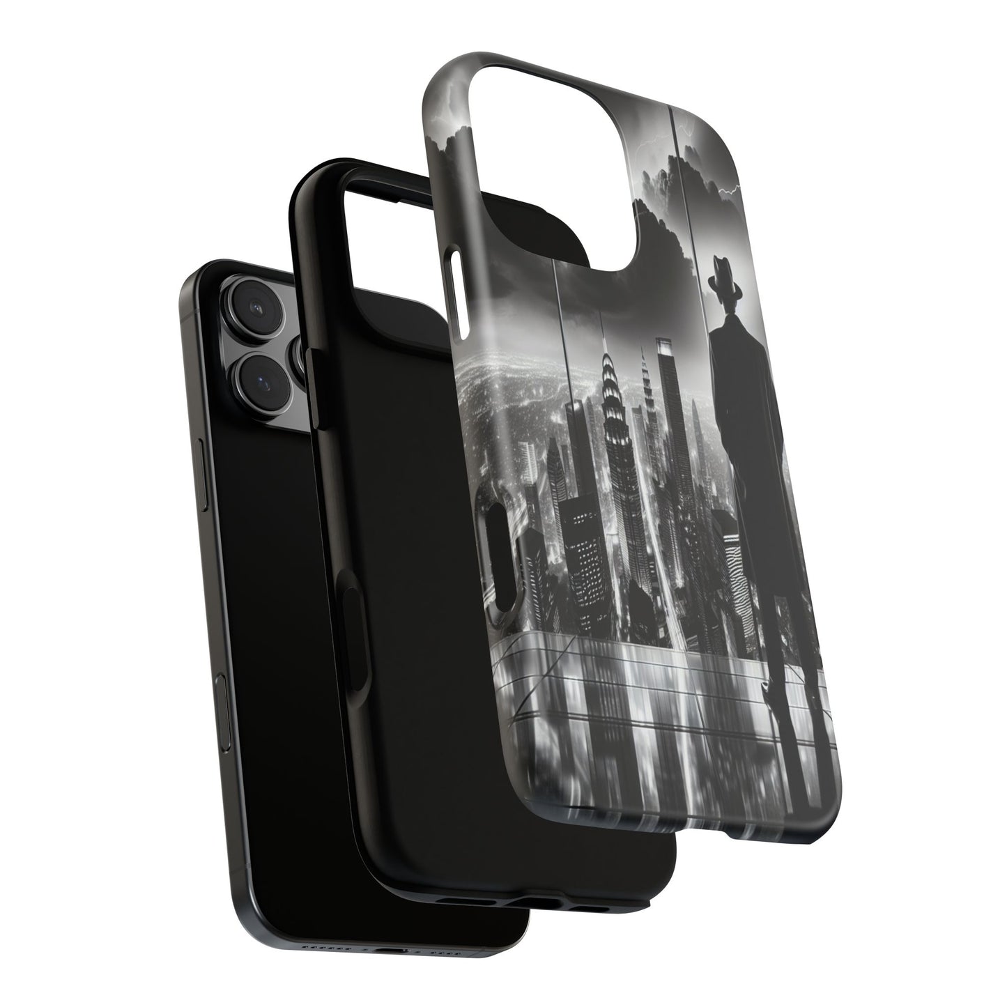 City from the Shadows - Phone Case
