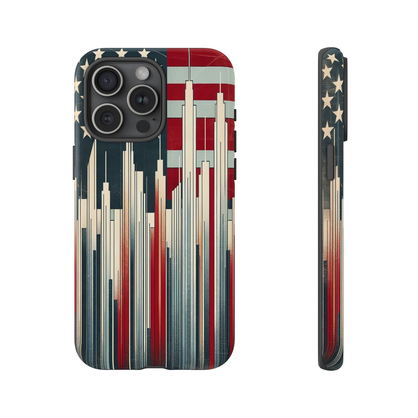 Skyline and Stars Unite - Phone Case