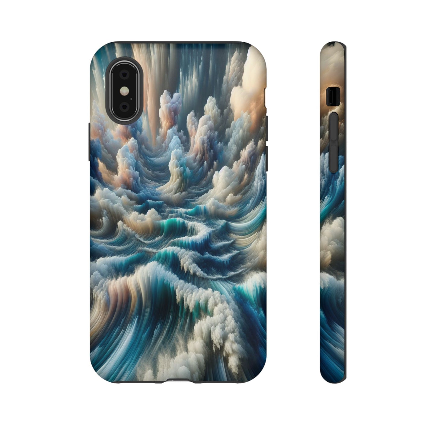Waves of Clouded Light - Phone Case