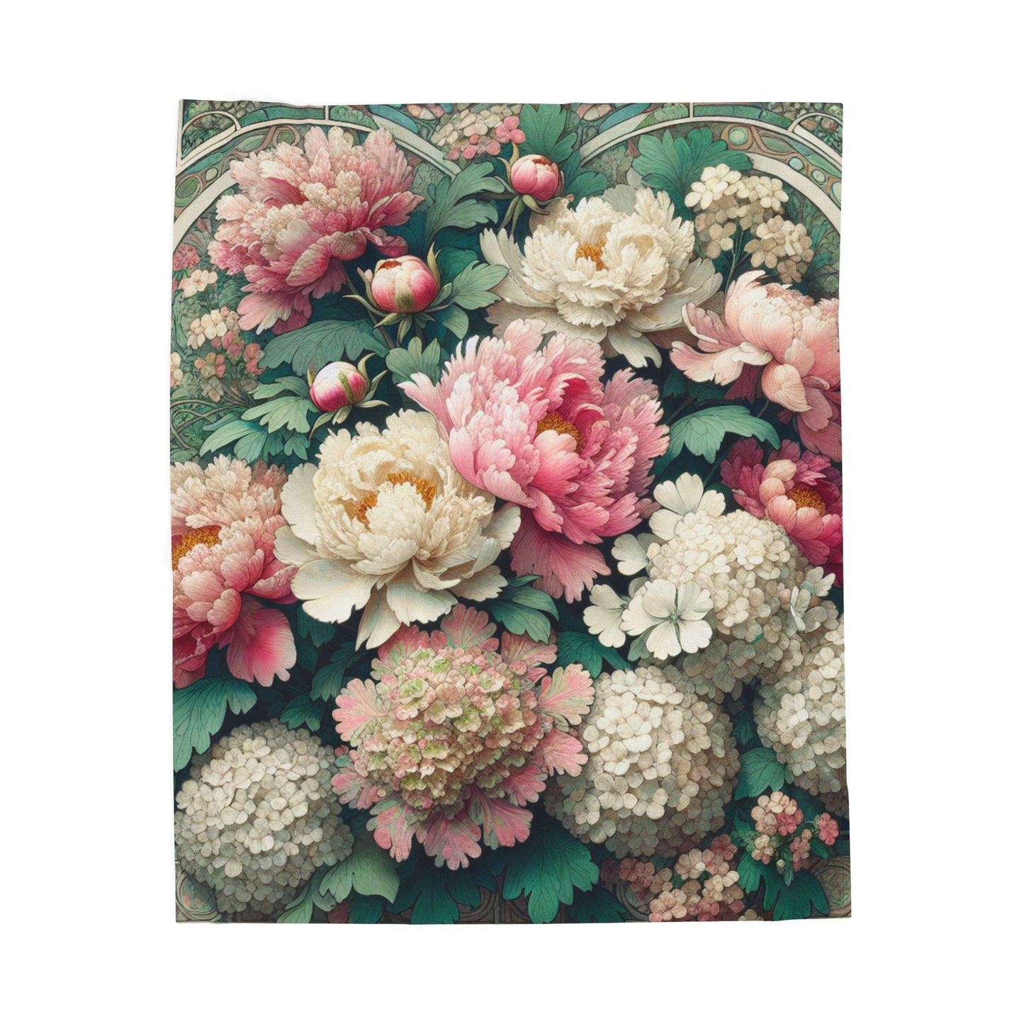 Botanical Opulence- Plush Blanket