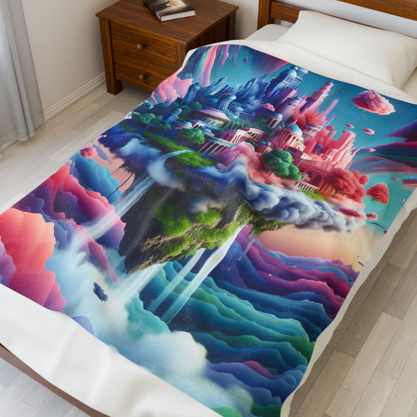 Floating Paradigm - Plush Blanket