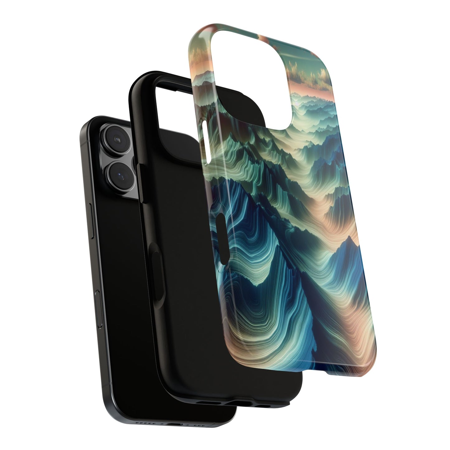 Ethereal Landscapes of Tranquility - Phone Case