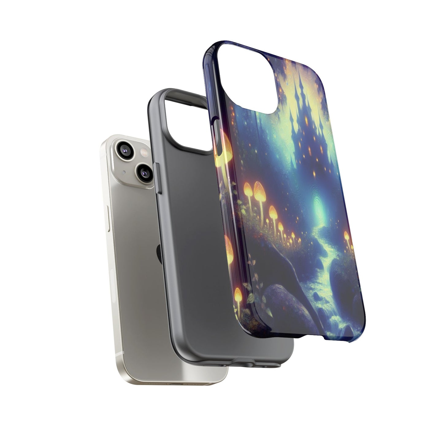 The Luminous Forest Path - Phone Case