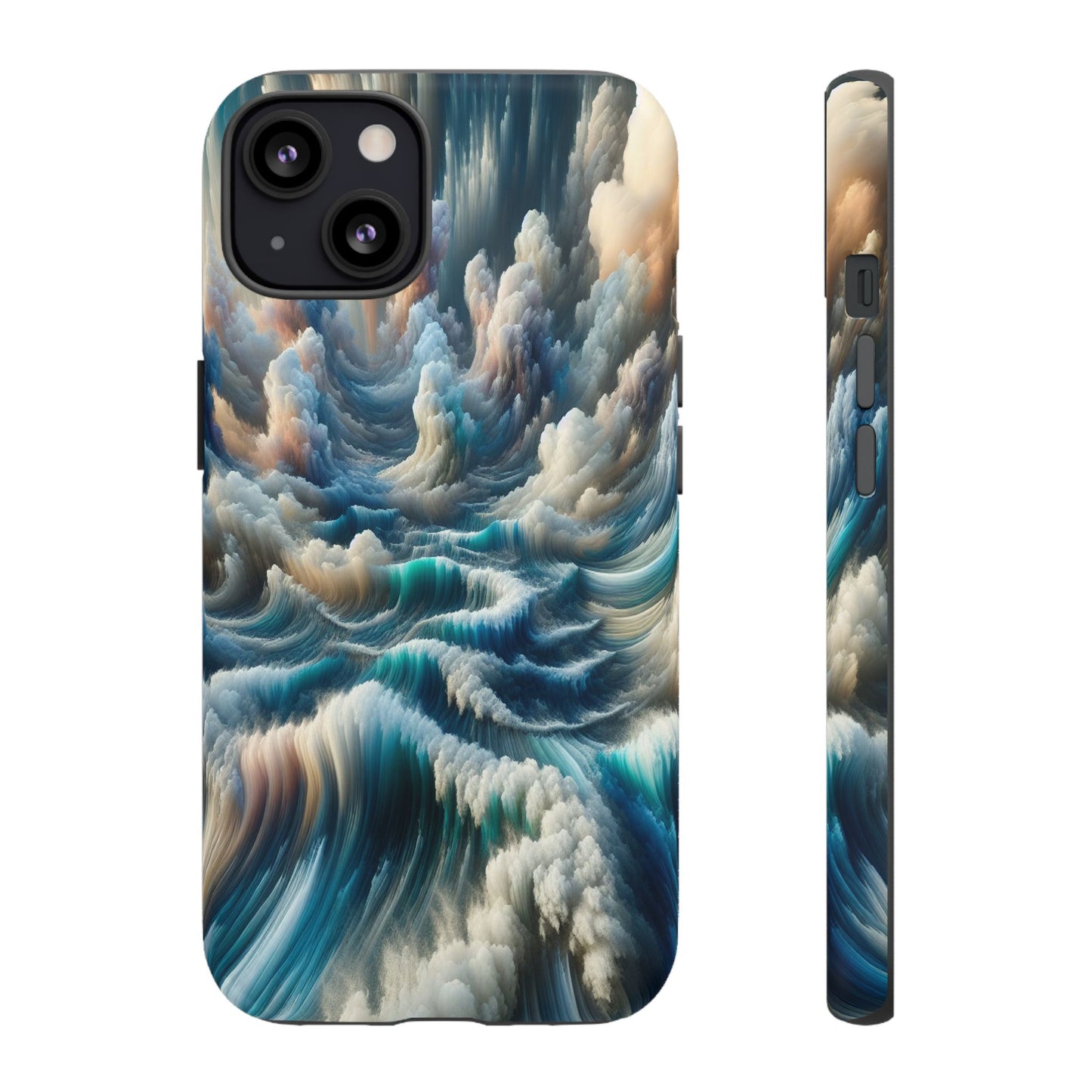 Waves of Clouded Light - Phone Case