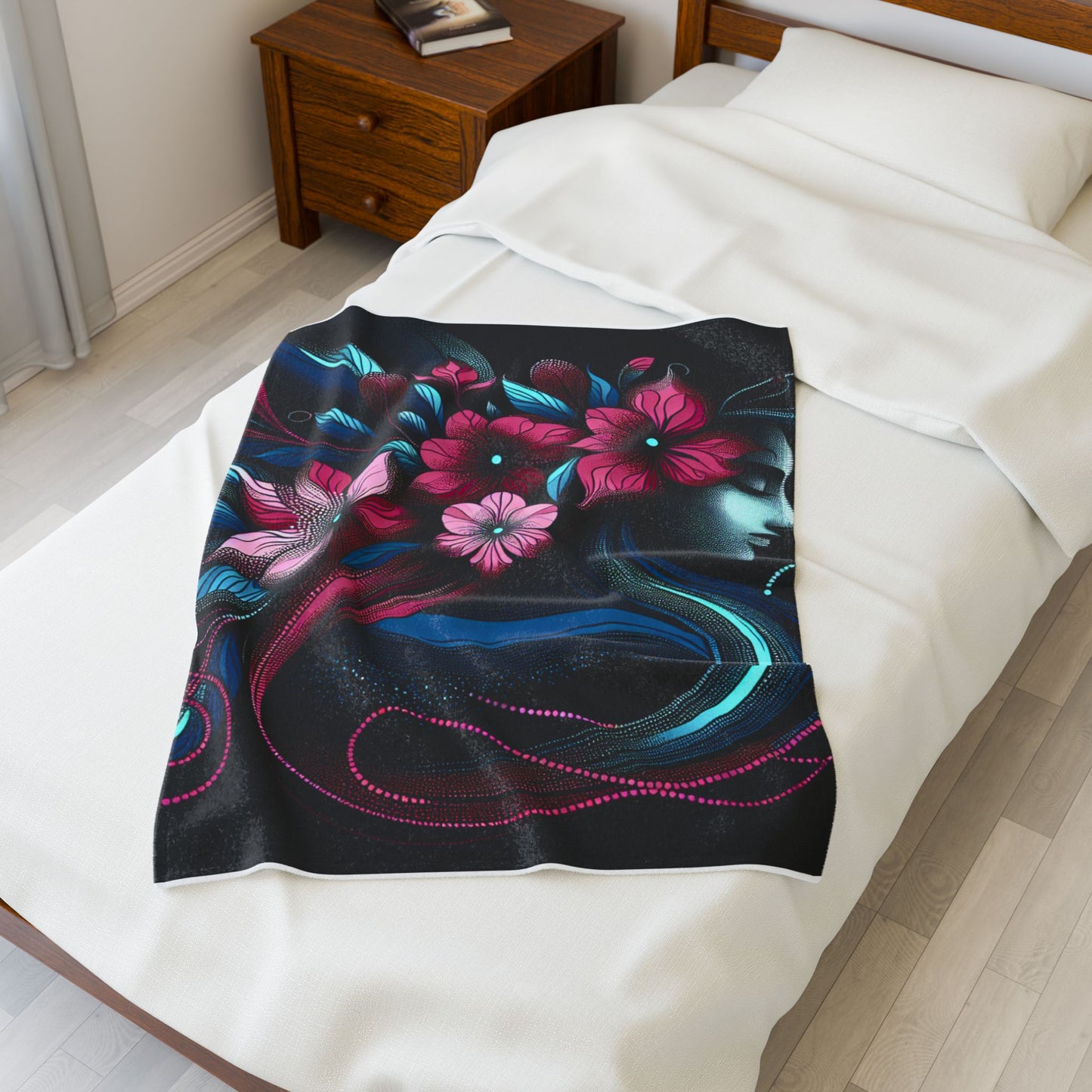 Elegance in Motion - Plush Blanket