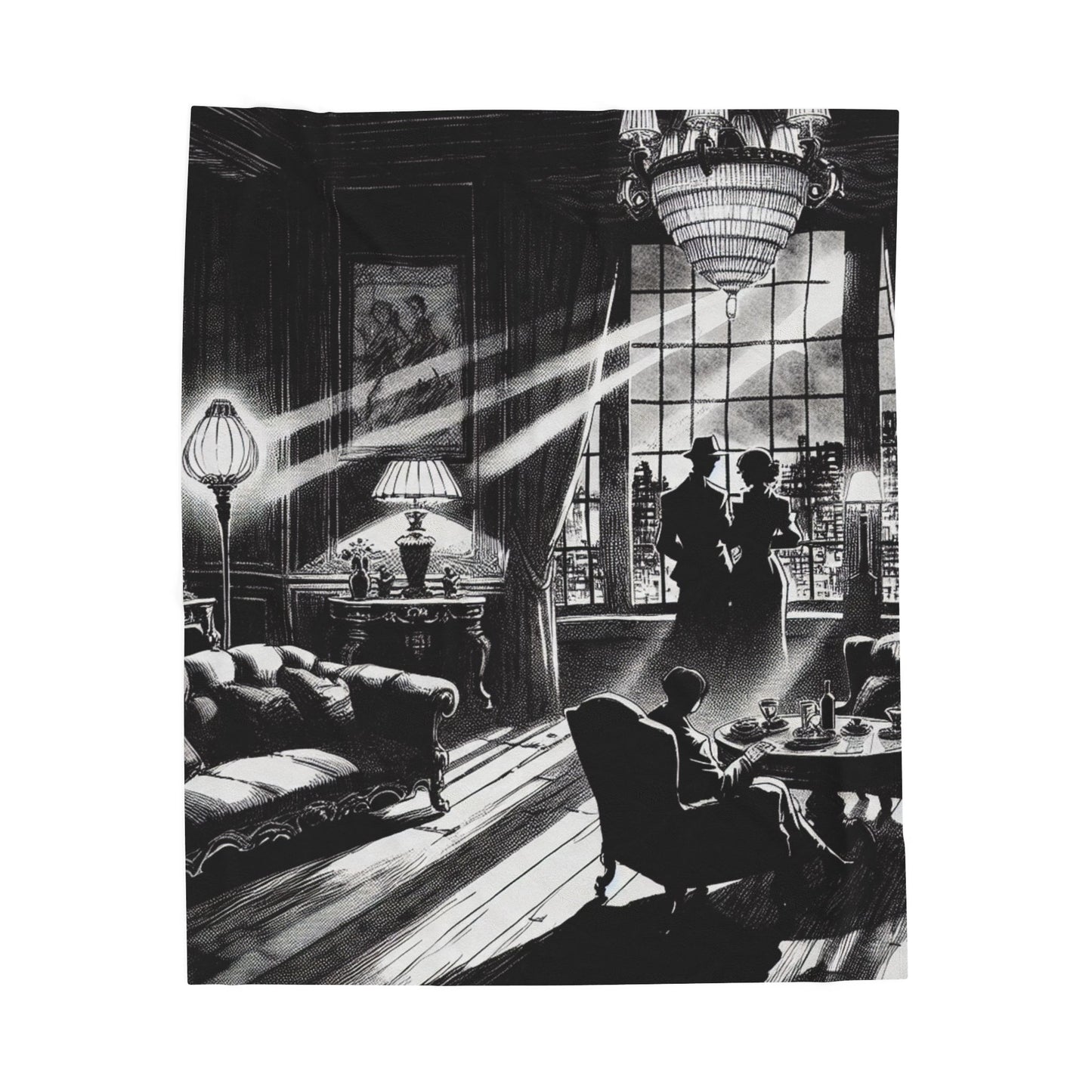 Glimpse of Elegance - Plush Blanket