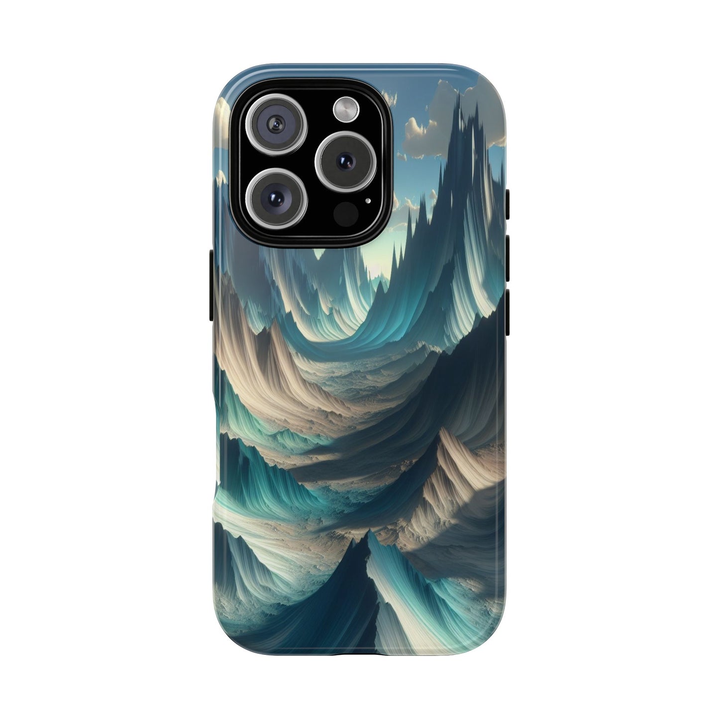 Whispering Peaks of Imagination - Phone Case