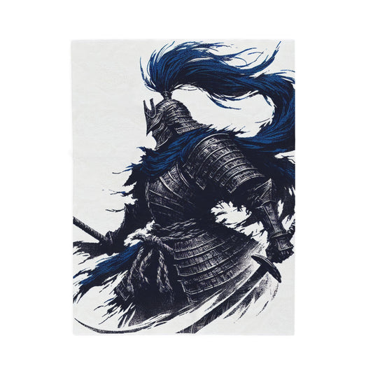 Knight in the Wind - Plush Blanket