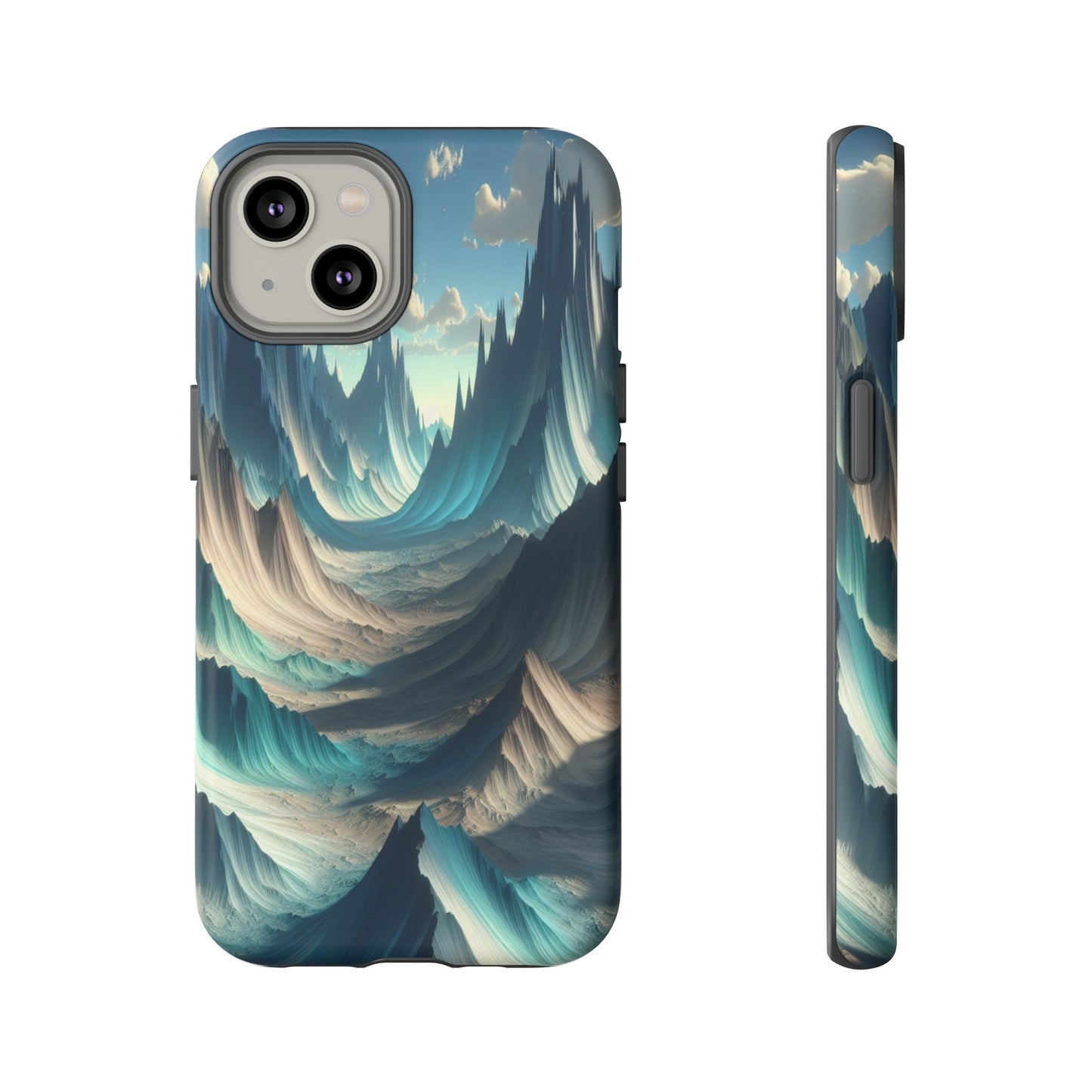 Whispering Peaks of Imagination - Phone Case