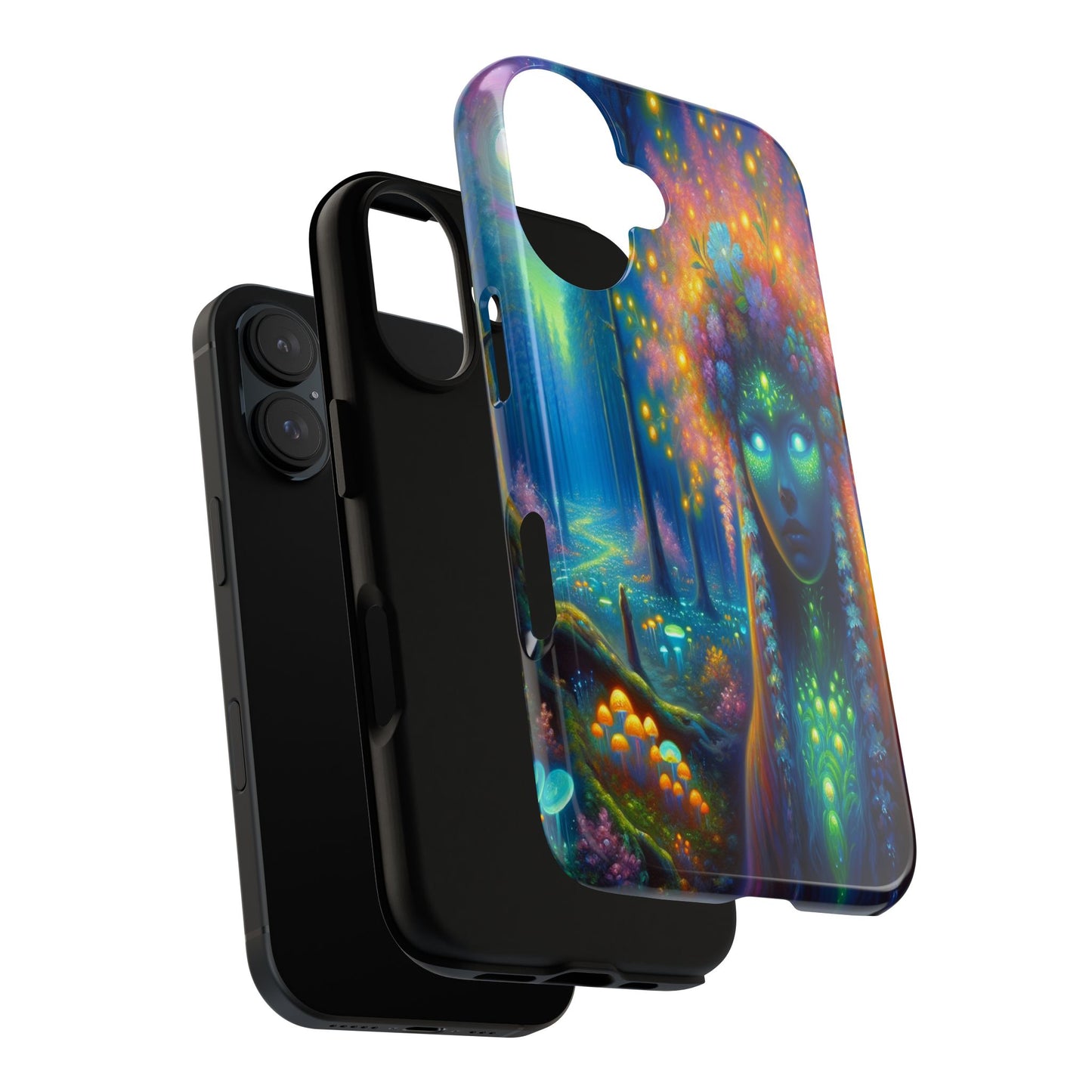 Forest of Mystical Lights - Phone Case