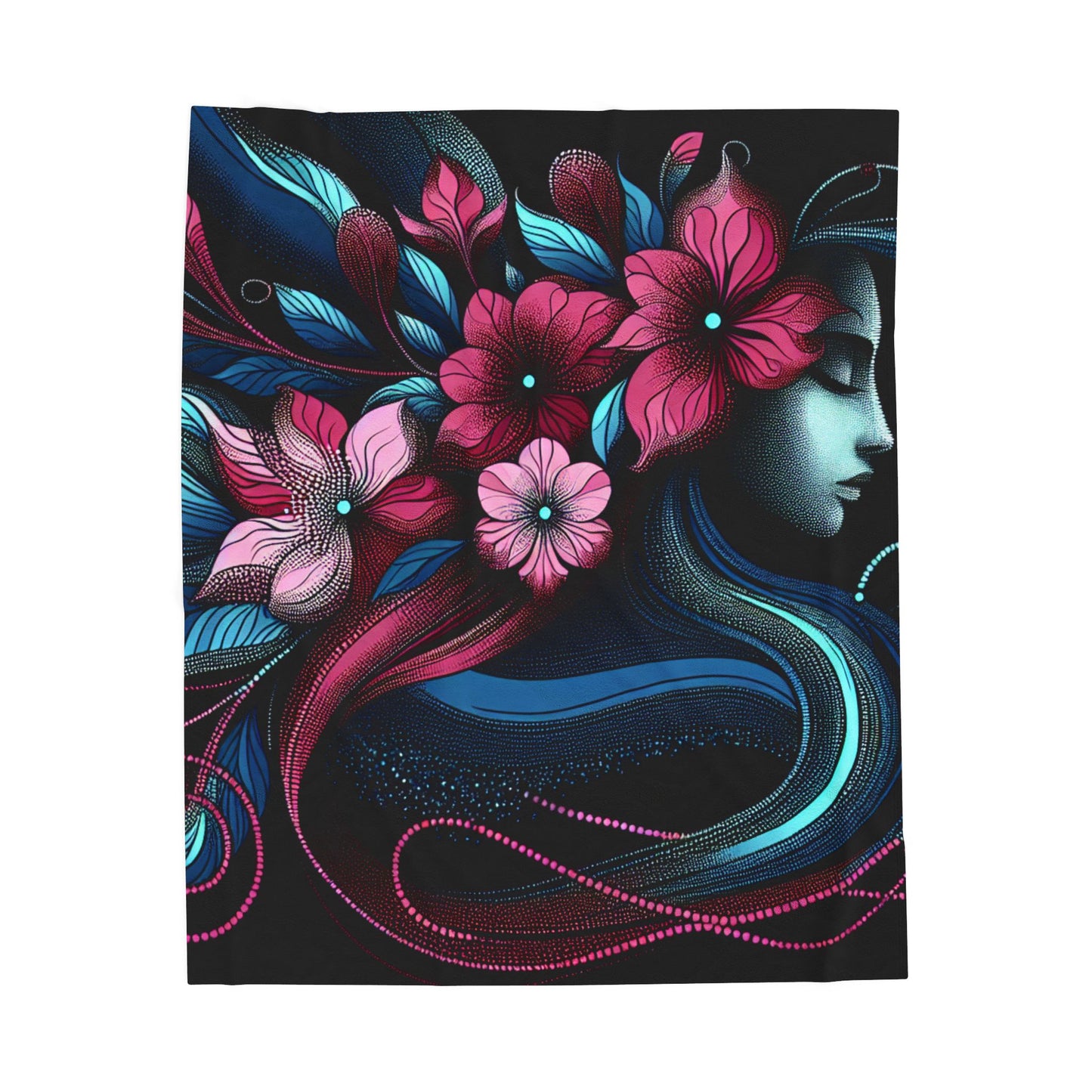 Elegance in Motion - Plush Blanket