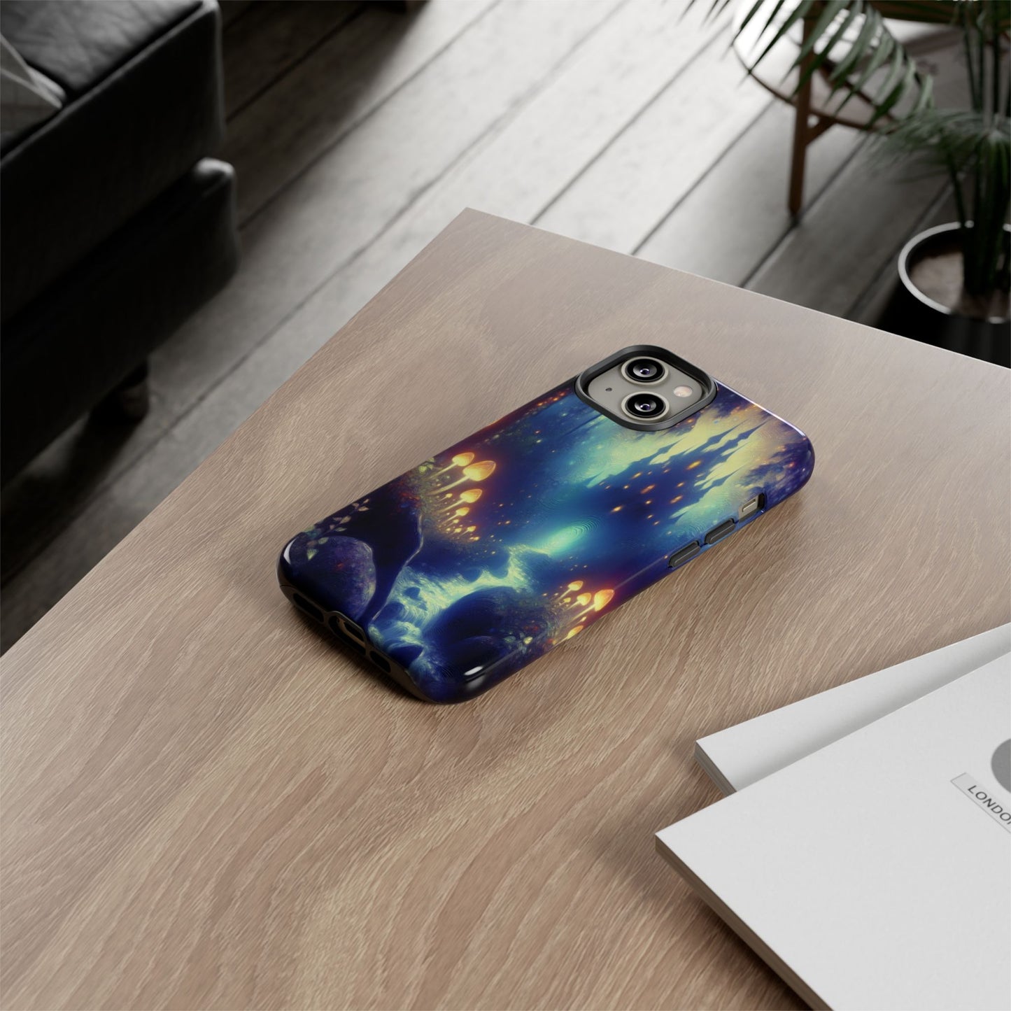 The Luminous Forest Path - Phone Case
