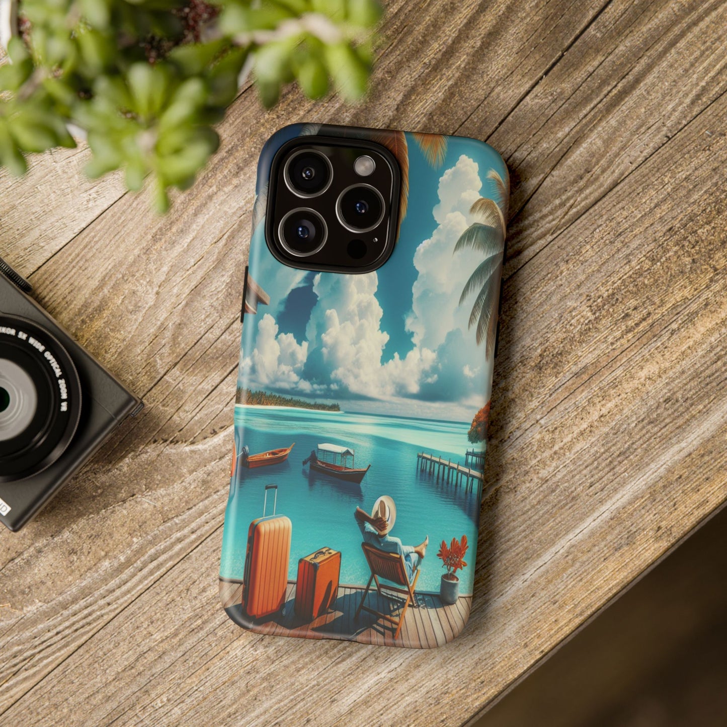 Island Escape Oasis - Phone Case