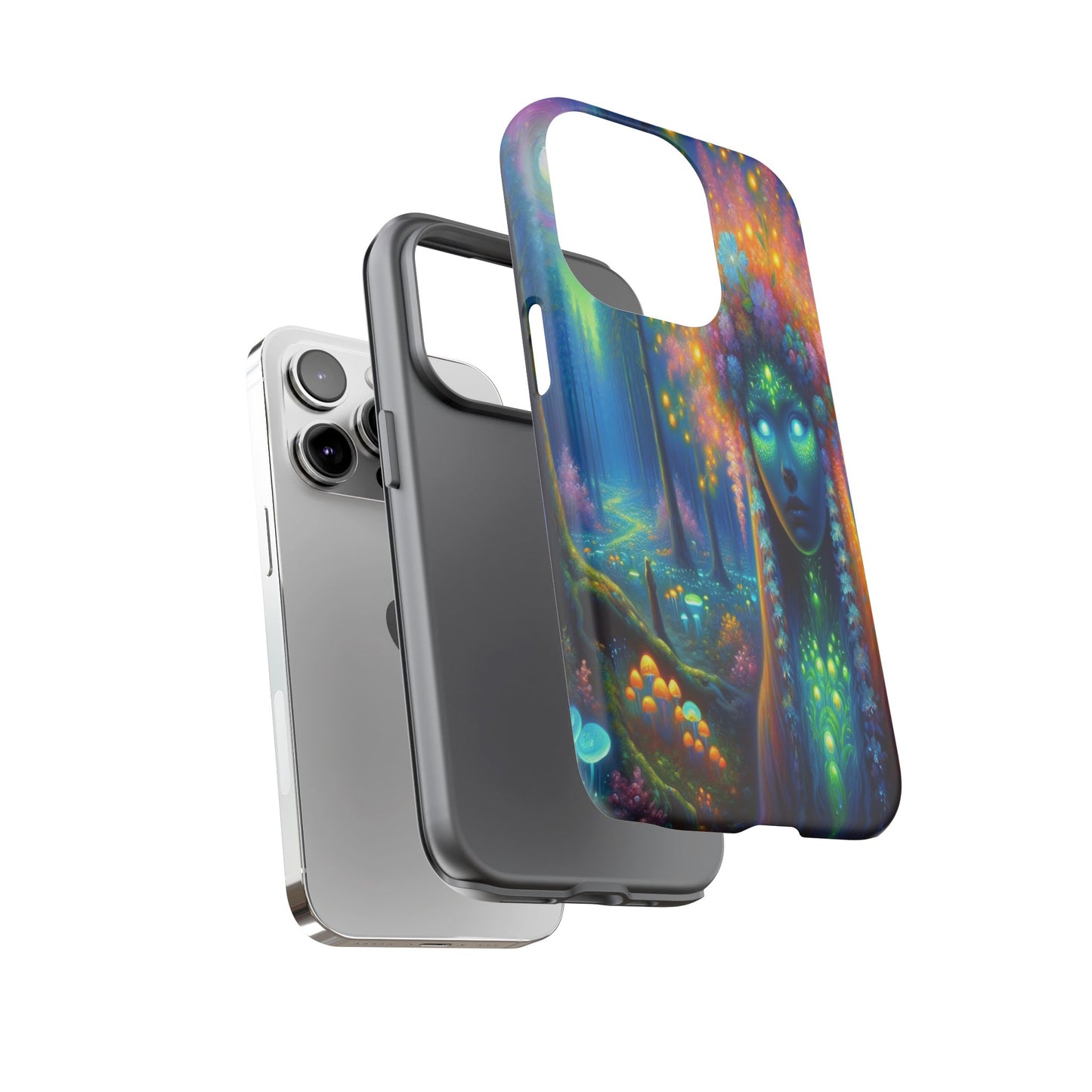Forest of Mystical Lights - Phone Case