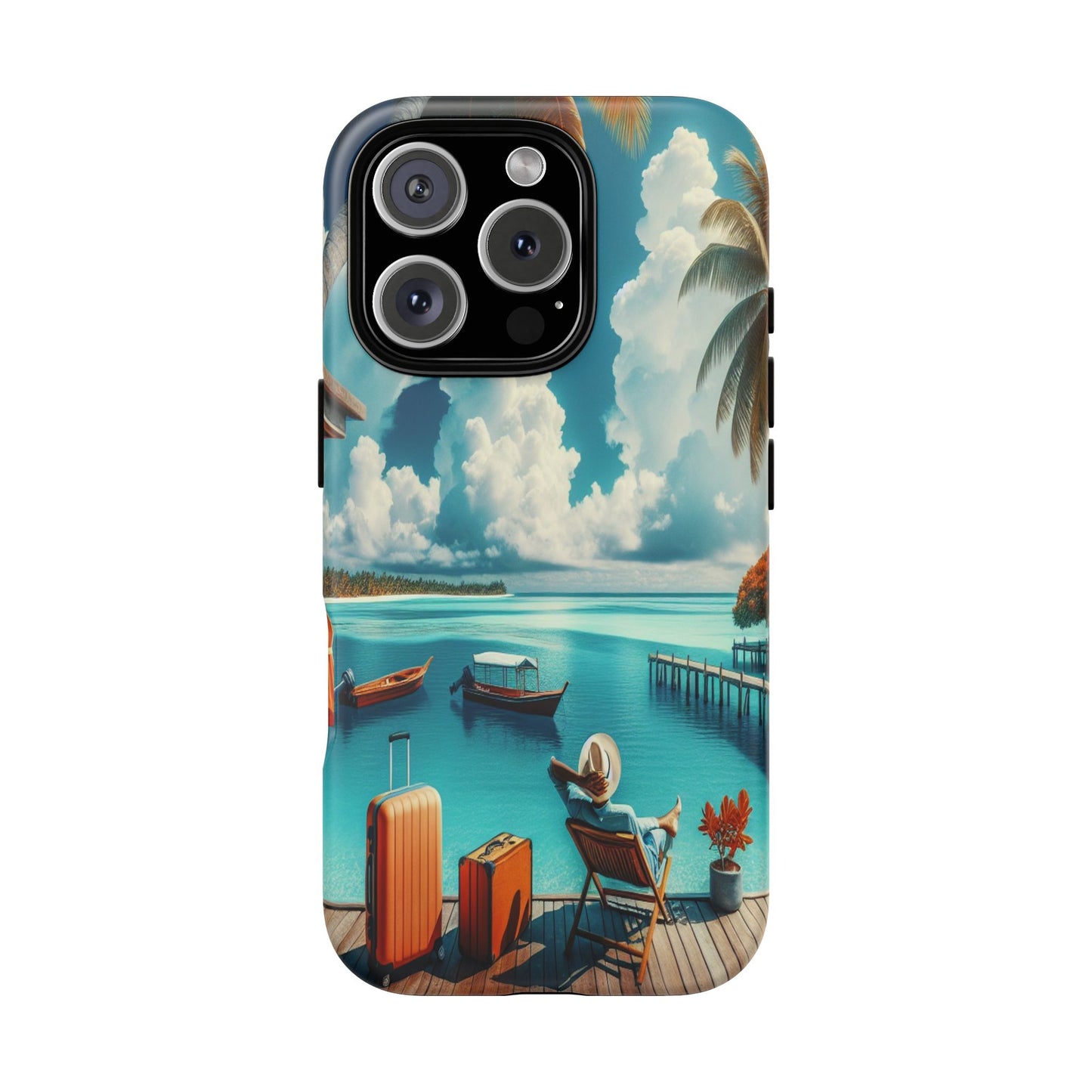 Island Escape Oasis - Phone Case