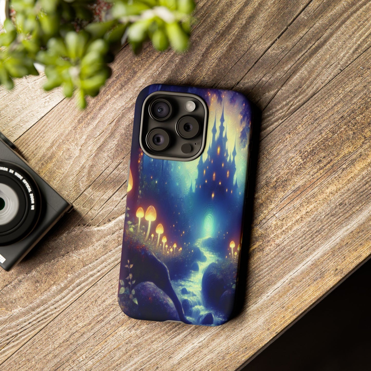 The Luminous Forest Path - Phone Case