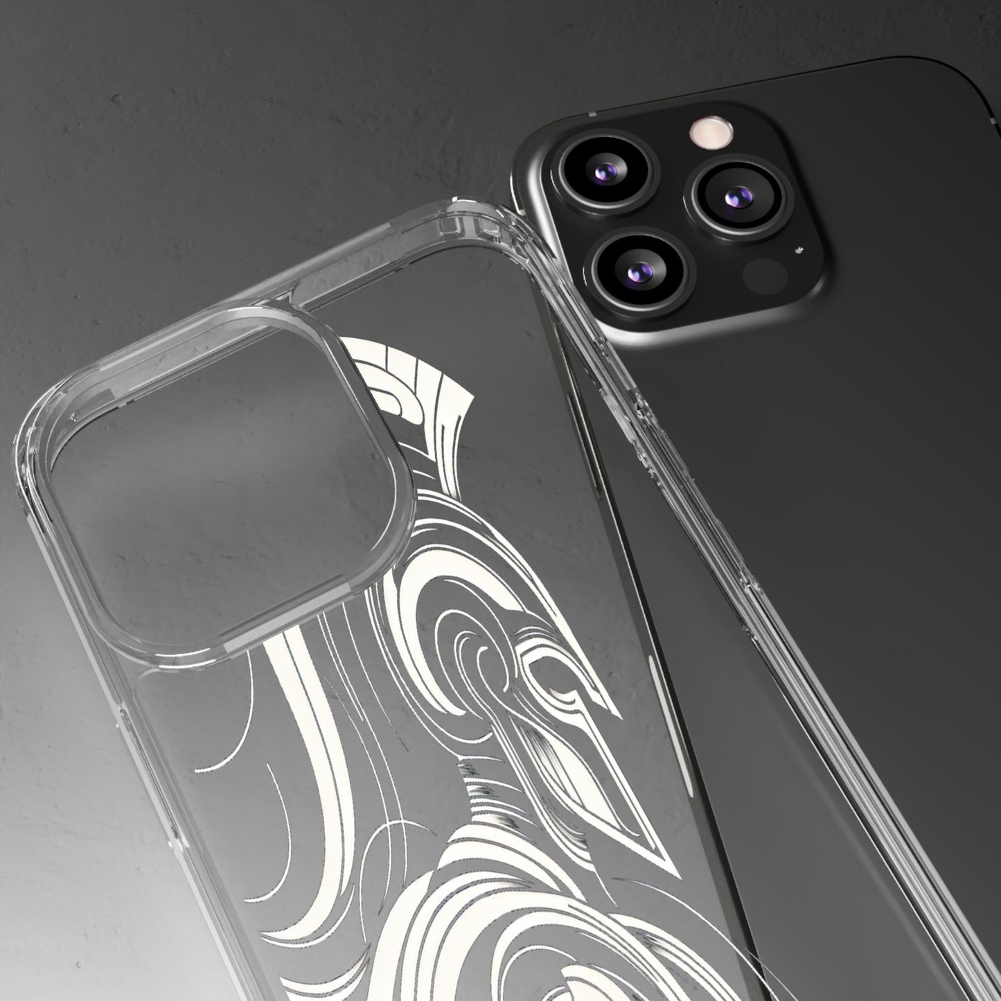 Transparent Timeless Sentinel Iphone Case Compatible With Iphone 16 15 14 - Clear Phone Cover