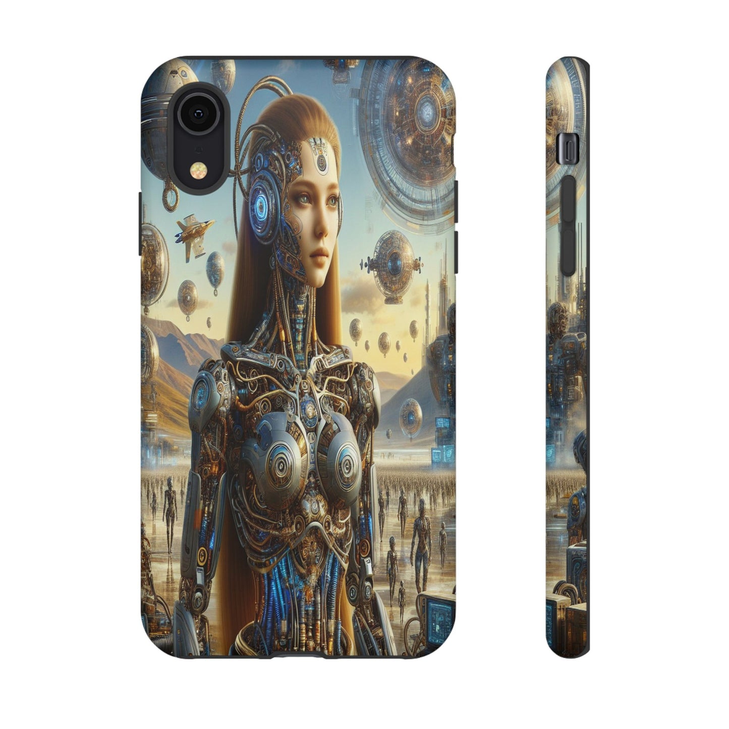Futuristic Realm of Technology - Phone Case